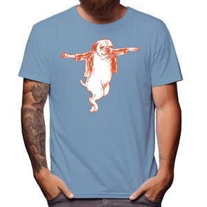 Hogbook and Lazer Eyes Dancing Pug T-Shirt